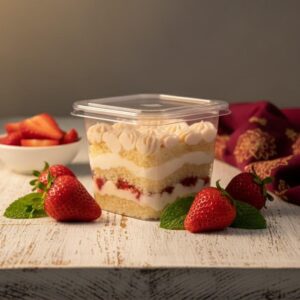 Strawberry Cake Tub